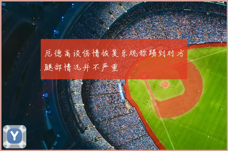 厄德高谈伤情恢复乐观称踢到对方腿部情况并不严重