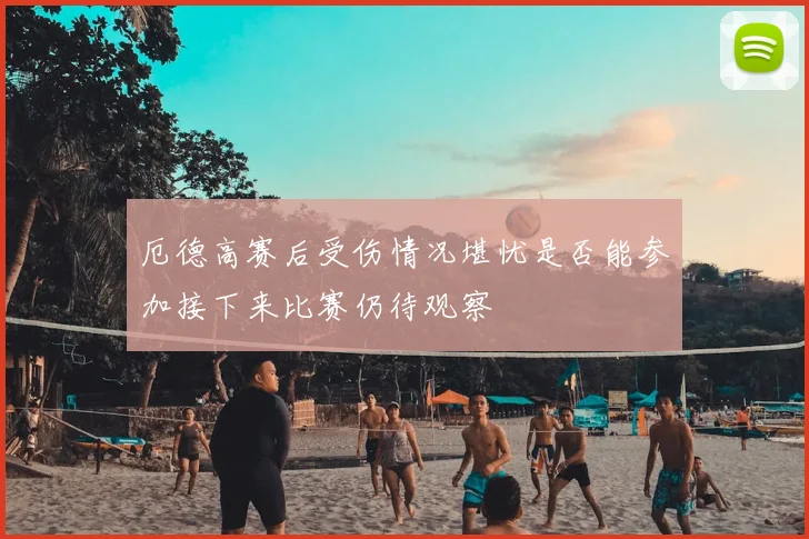 厄德高赛后受伤情况堪忧是否能参加接下来比赛仍待观察