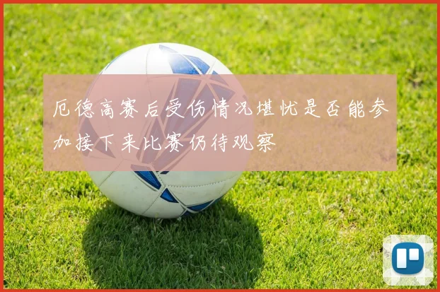 厄德高赛后受伤情况堪忧是否能参加接下来比赛仍待观察