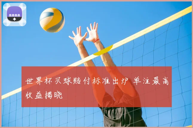 世界杯买球赔付标准出炉 单注最高收益揭晓