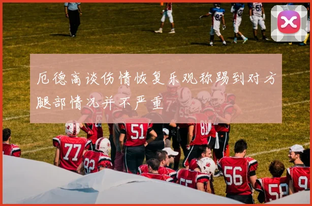 厄德高谈伤情恢复乐观称踢到对方腿部情况并不严重