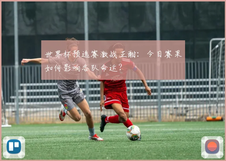 世界杯预选赛激战正酣：今日赛果如何影响各队命运？