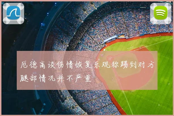 厄德高谈伤情恢复乐观称踢到对方腿部情况并不严重