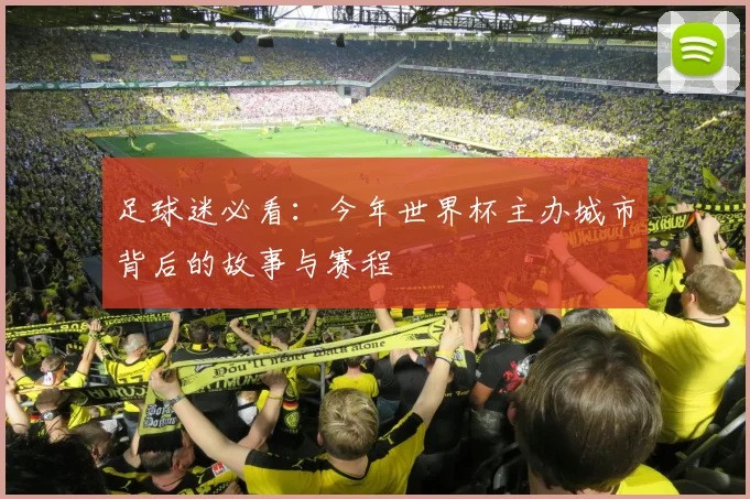 足球迷必看：今年世界杯主办城市背后的故事与赛程