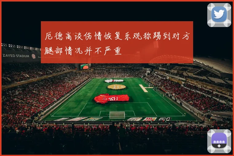厄德高谈伤情恢复乐观称踢到对方腿部情况并不严重
