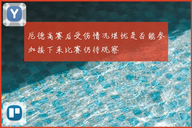厄德高赛后受伤情况堪忧是否能参加接下来比赛仍待观察